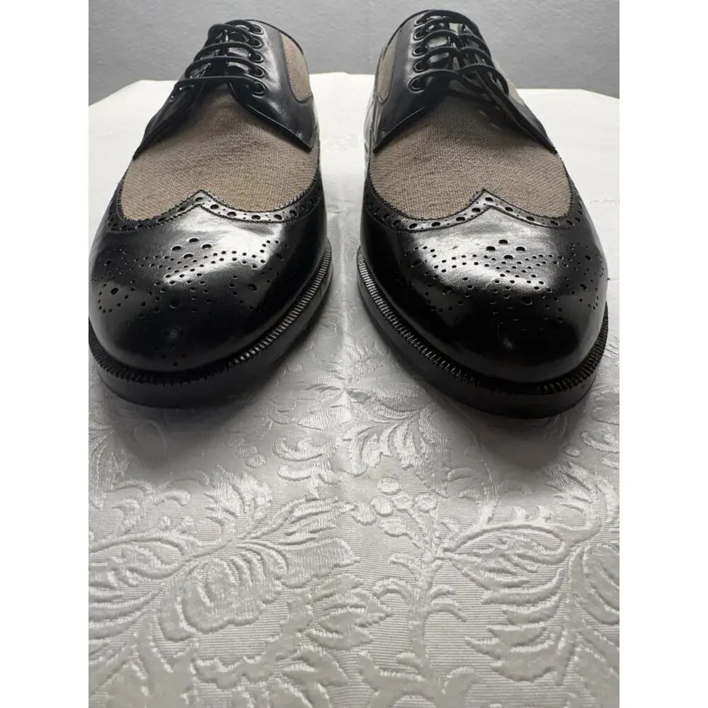 Handmade Church's Prima Classe 10.5 Spectator Wingtip Oxfords Prada Era Like New